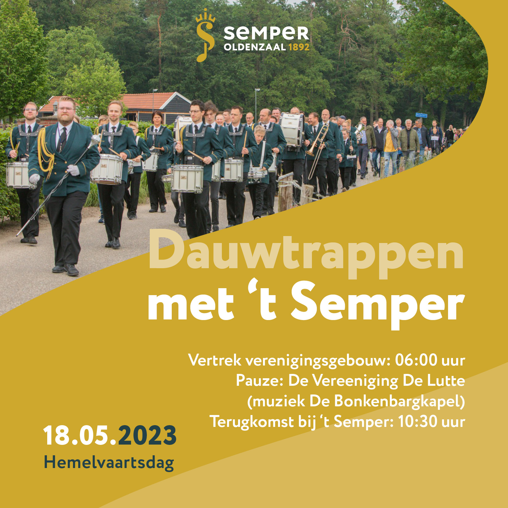 Dauwtrappen met ‘t Semper
