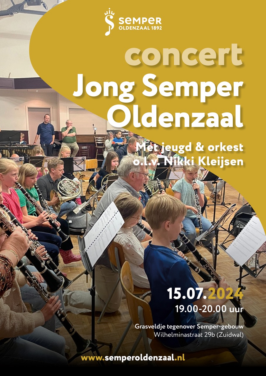 Concert Jong Semper Oldenzaal 15 juli