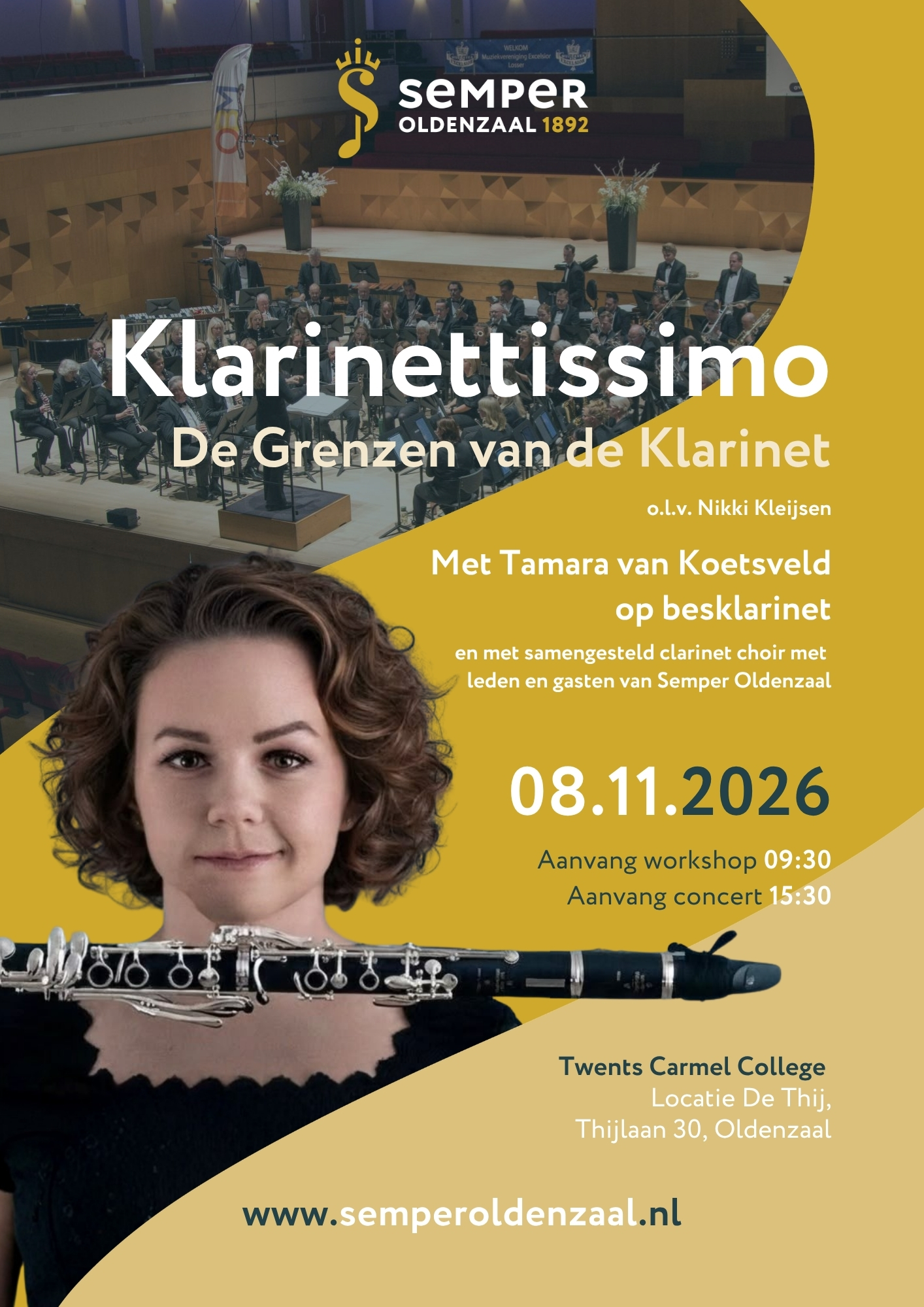 Speel mee in Semper’s Clarinette Choir!